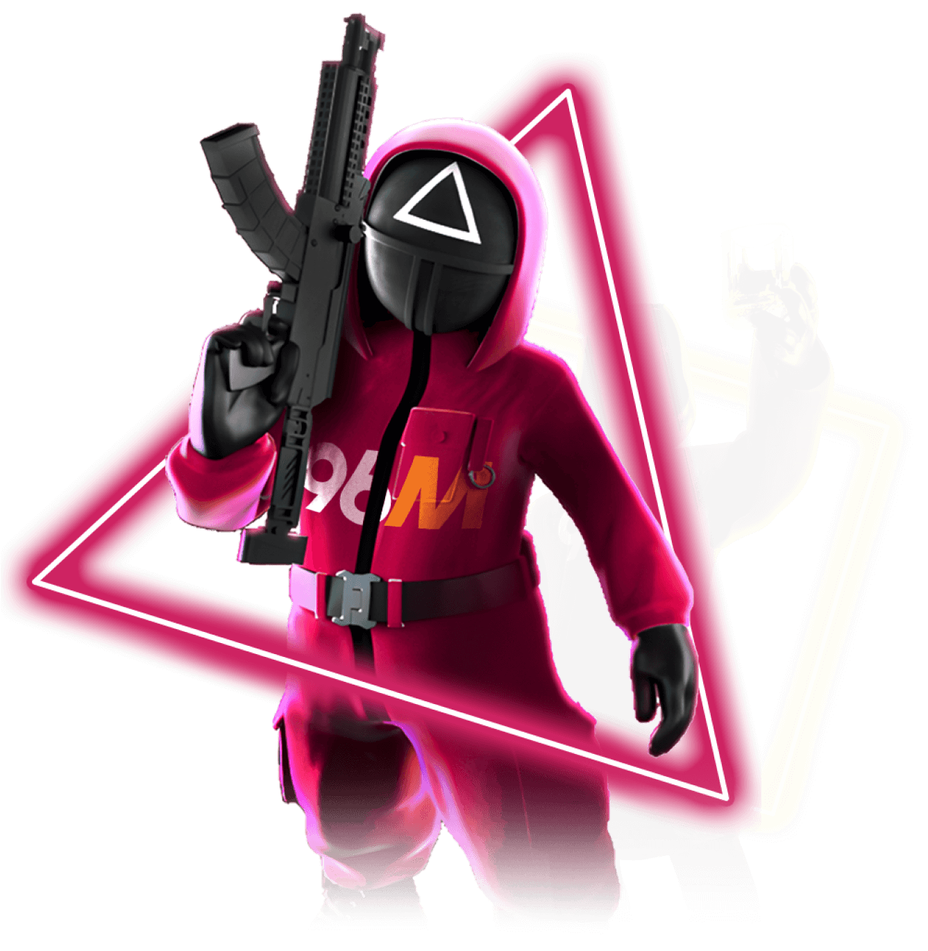 96M x Squid Game Pink